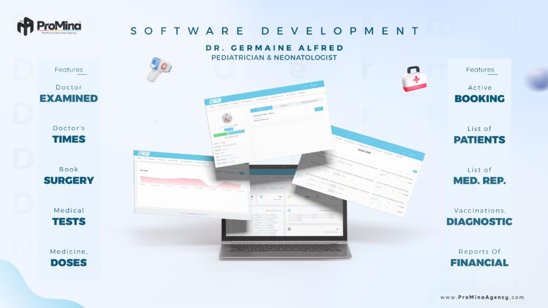Dr.Germine Alfred PEDIATRICIAN & NEONATOLOGIST Dashboard