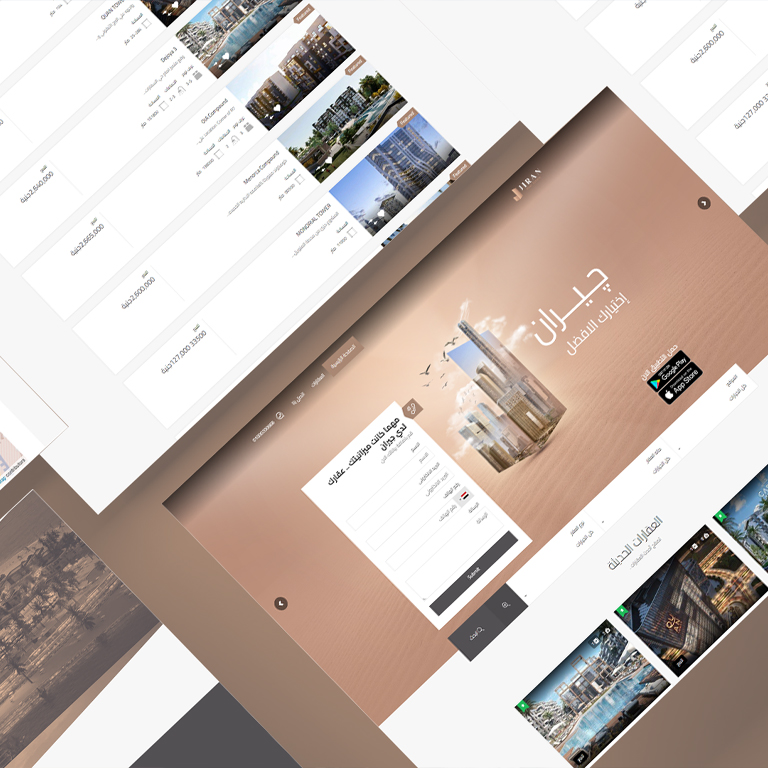 Jiran Real Estate Website